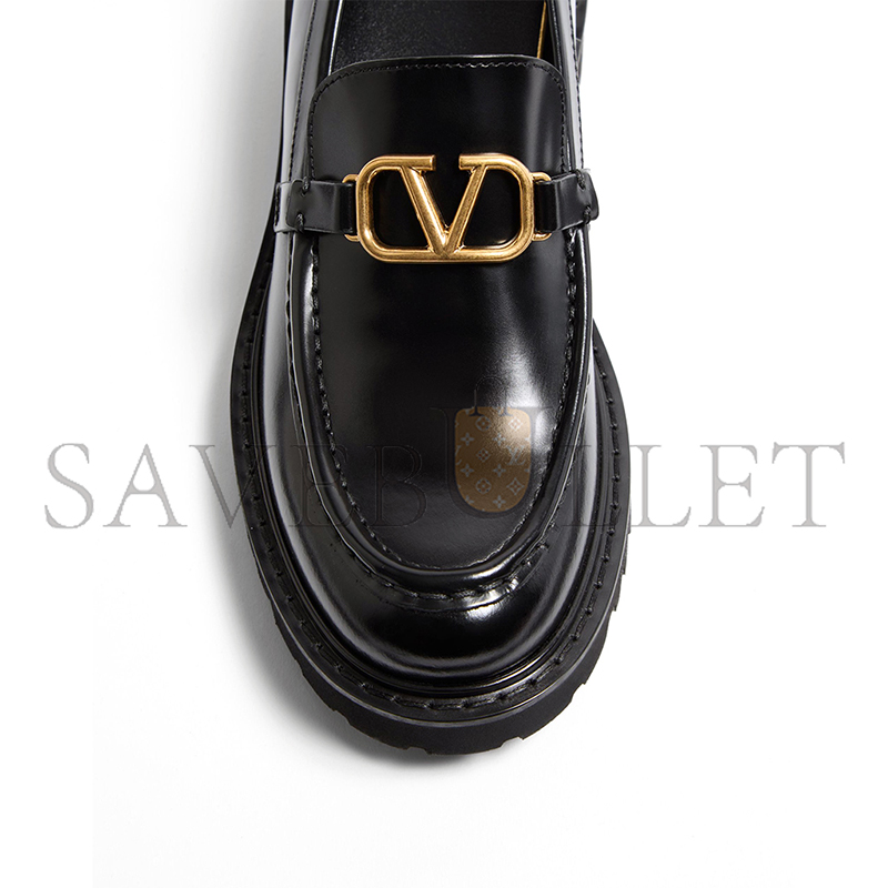 Va1e*ntin0 vlogo signature calfskin loafer ws0eu0bek_0no
